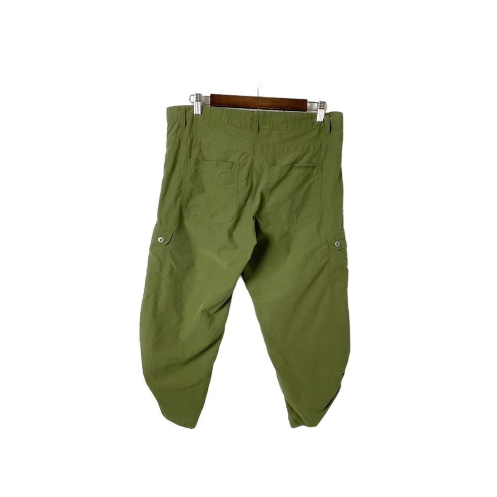 Woolrich Capri Hiking Pants Size 8 Olive Green - Picture 3 of 6